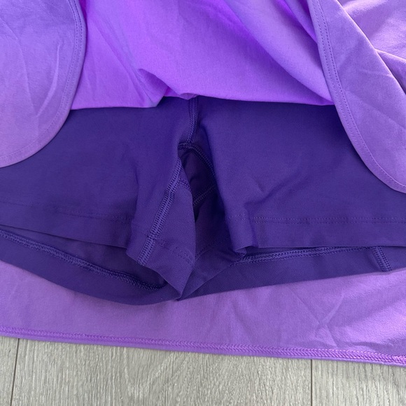 Purple Athletic Skort - Picture 2 of 3